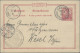 Deutsche Post In China - Ganzsachen: 1901, Petschili, Auslandsganzsache Germania - Chine (bureaux)