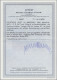 Deutsche Post In Marokko: 1906, 2 P 50 Auf 2 M Mit Dem Seltenem Aufdruckfehler " - Morocco (offices)