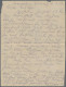 Militärmission: 1918, MIL.MISS.MAMURE Auf Zwei FP-Belegen (AK, Faltbrief) - Turquie (bureaux)