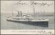 Deutsch-Neuguinea: 1907 Ansichtskarte (Dampfer "Prinz Sigismund") Von Deutsch-Ne - Deutsch-Neuguinea