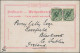 Deutsch-Südwestafrika: 1899 Destination IRLAND: Ansichtskarte ("Gruss Aus ..." M - África Del Sudoeste Alemana