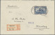 Deutsch-Südwestafrika: 1902, 4 Einschreibebriefe Mit 1, 2, 3 Und 5 M Kaiseryacht - Sud-Ouest Africain Allemand