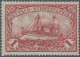 Deutsch-Südwestafrika: 1906/19, Schiff Mit Wz., 1 Mk., Gez. 25:17, Postfrisches - Sud-Ouest Africain Allemand