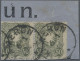 Deutsche Kolonien - Kamerun-Vorläufer: 1890, Pfennig-Ausgabe, 50 Pfg., Waagerech - Kameroen