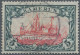 Deutsche Kolonien - Kamerun: 1913, 5 M. Kaiseryacht Im Friedensdruck Mit Wasserz - Kamerun