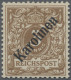 Deutsche Kolonien - Karolinen: 1899, Adler, Diagonaler Aufdruck, 3 Pfg., Ungebra - Karolinen