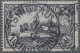 Deutsche Kolonien - Kiautschou: 1905, 1½ Dollar Kaiseryacht Querformat, Gebrauch - Kiauchau