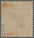 Deutsche Kolonien - Marianen: 1899, 25 Pfg. Mit Diagonalem Aufdruck, Gelblichora - Islas Maríanas