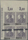 Deutsche Abstimmungsgebiete: Saargebiet: 1920, Germania 15 Pf. Schwärzlichgrauvi - Unused Stamps