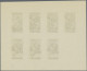 Deutsche Abstimmungsgebiete: Saargebiet: 1929, Volkshilfe, 40 C Bis 10 Fr, Probe - Unused Stamps