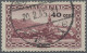 Deutsche Abstimmungsgebiete: Saargebiet: 1934 Aushilfsausgabe 40 C. Auf 50 C. Mi - Used Stamps