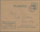 Deutsche Abstimmungsgebiete: Saargebiet - Feldpost: 1935, Schwedische Feldpost, - Lettres & Documents