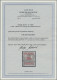 Danzig: 1920, 5 Mk Auf 2 Pf Germania Ohne Netzunterdruck, Tadellos Vollzähnig So - Autres & Non Classés