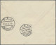 Danzig: 1930, Aufdruck 75 Pfg. Violettpurpur/zinnoberrot Als Portogerechte Einze - Sonstige & Ohne Zuordnung