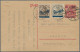 Danzig - Ganzsachen: 1920, Ganzsachenkarte 10 Pfg. Karmin Mit Zusatzfrankatur Kl - Sonstige & Ohne Zuordnung