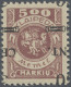 Memel: 1923, 30 C Auf 500 M. Graulila, Mit Kopfstehendem, Typisch Markant Versch - Klaipeda 1923