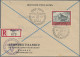 Dt. Besetzung II WK - Generalgouvernement: 1944 Zwei Marken 'Burg Von Krakau' 10 - Bezetting 1938-45
