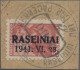 Dt. Besetzung II WK - Litauen - Rossingen (Raseiniai): 1941, 5 K Lebhaftbräunlic - Besetzungen 1938-45