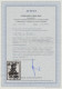 Dt. Besetzung II WK - Ukraine - Alexanderstadt: 1942, 1,50 R Auf 10 K Dkl'preußi - Bezetting 1938-45