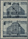 Dt. Besetzung II WK - Ukraine - Alexanderstadt: 1942, 10 R Auf 1 R Schwärzlichbl - Occupation 1938-45