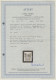 Dt. Besetzung II WK - Zara: 1943, 35 C Schwärzlichkobalt, Aufdruck Type IV, Gebr - Occupation 1938-45