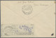 Dt. Besetzung II WK - Zara: 1943, 5 Lire Dunkelrosarot Mit Aufdruck Type II Und - Bezetting 1938-45
