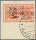 Dt. Besetzung II WK - Zara: 1943, 2,50 Lire Rotorange Eilmarke, Aufdruck Mit Set - Occupation 1938-45