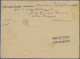 KZ-Post: 1944, 3.11., 12 Pf Hitler Rot Als EF Auf Form-Brief Mit Zensurstempel A - Covers & Documents