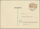 Deutsche Lokalausgaben Ab 1945: 1945 Freudenstadt: 8 Pf. Auf Postkarte Von Dorns - Andere & Zonder Classificatie