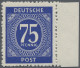 Alliierte Besetzung - Gemeinschaftsausgaben: 1946, Ziffer 75 Pfg. Dunkellilaultr - Andere & Zonder Classificatie