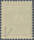 Sowjetische Zone - Ost-Sachsen: 1945, 6 Pfg. Ziffer Schwarzblaugrün Mit Amtliche - Sonstige & Ohne Zuordnung