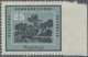 DDR: 1959, 25 Pf Heimische Vögel Rechts Ungezähnt, Rechtes Randstück In Postfris - Unused Stamps