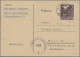 Delcampe - Berlin: 1948 Die Vier Markwerte Mit Schwarzaufdruck Jeweils Als Einzelfrankatur - Briefe U. Dokumente