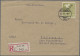 Delcampe - Berlin: 1948 Die Vier Markwerte Mit Schwarzaufdruck Jeweils Als Einzelfrankatur - Covers & Documents