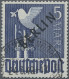 Berlin: 1948, 5 M. Schwarzaufdruck, Sauber Entwertet "BERLIN-REINICKENDORF... 24 - Gebruikt