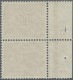 Berlin: 1949, BAUTEN I, 60 Pf Im Postfrischen Rand-Paar Mit Kompletter HAN 15479 - Unused Stamps