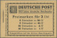 Berlin - Markenheftchen: 1949, Berliner Bauten, MH 1, Vollständiges Markenheftch - Cuadernillos