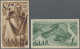 Saarland (1947/56): 1947, 2 Pfg. - 84 Pfg. Saar I Ungezähnt, Kpl. Satz Mit Allen - Unused Stamps