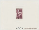 Delcampe - Saarland (1947/56): 1949, VOLKSHILFE, Kpl. Satz Als 5 Amtliche MINISTERBLÖCKE In - Unused Stamps