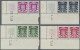 Saarland (1947/56) - Dienstmarken: 1949, 10 C Bis 100 Fr Dienstmarken, Komplette - Sonstige & Ohne Zuordnung