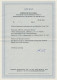 Bizone: 1946, 1 RM AM-Post Gez. L11:11½, Papier Z Mit ZuF Auf Tarifgerechtem R-B - Autres & Non Classés