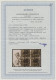 Bizone: 1948, Arbeiterserie 2 Pf Im Postfrischen Viererblock Mit Doppeltem Posth - Sonstige & Ohne Zuordnung