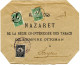 TURQUIE - 2 P. SUR IMPRIME DE PERGAME POUR SMYRNE TAXE A 20 P., 1908 - Cartas & Documentos