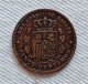 Spagna 5 Cent. 1879 - First Minting