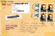 Kanpur >> Estinnes B 2009 / Recommandé Registered - Storia Postale
