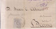 Año 1879 Edifil 204 Alfonso XII Carta  Matasellos Valls Tarragona Agustin Sauri - Covers & Documents