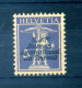 1924-27 SVIZZERA Helvetia SERVIZIO "S.d.N. Bureau International Du Travail" Un. N.63 MNH ** - Dienstzegels