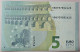 PAIR V011D5/G5 UNC WITH THE SAME NUMBERS - 5 Euro