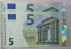 PAIR V011D5/G5 UNC WITH THE SAME NUMBERS - 5 Euro