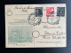 GERMANY 1947 POSTCARD KOLN TO WANNE EICKEL 13-04-1947 DUITSLAND DEUTSCHLAND KOLN IM AUFBAU - Entiers Postaux